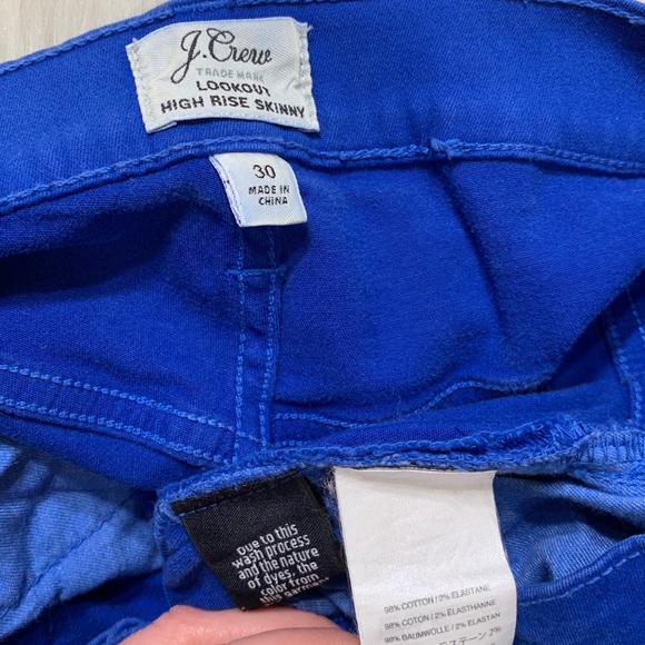 SOLD-J Crew High Rise Crop Skinny Jeans - Picture 5 of 7